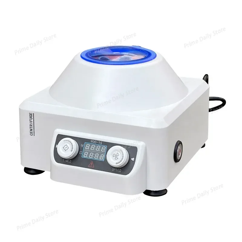 Electric Blood Centrifuge Prp Plasma Centrifuge Machine Electric Laboratory Timing Centrifuge Medical Practice Machine XLD-900
