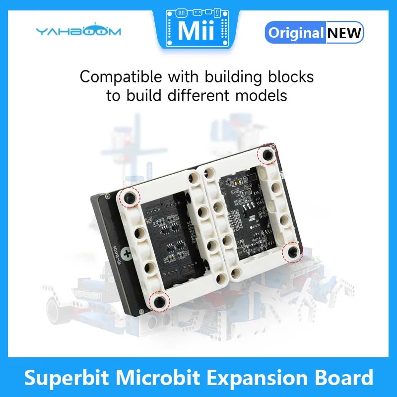 Плата расширения для микробит с Wi-Fi датчиком IIC UART и RGB-подсветкой для BBC Micro:bit V2 V1