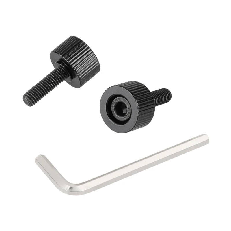 CAMVATE-مسدس كأس رئيس المسمار مع موضوع الذكور ، معدن الحديد ، لوحة الإفراج السريع ، اكسسوارات الكاميرا ، Manfrotto ، M5 * 15.7 مللي متر ، 2 قطعة