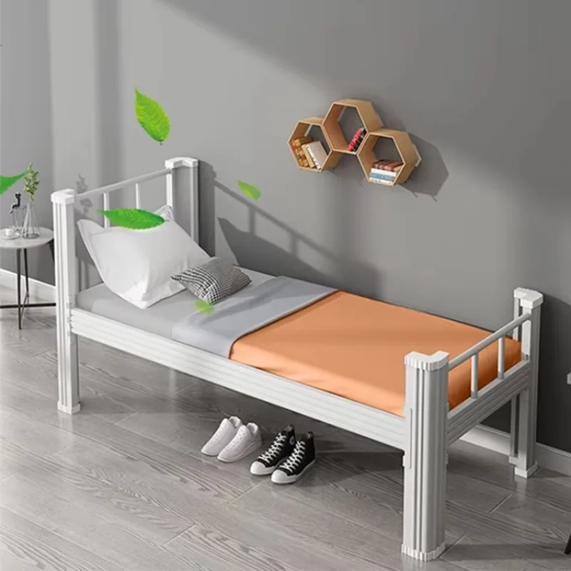 เฟอร์นิเจอร์ห้องนอนเด็กเด็กเตียงสองชั้นโลหะโรงเรียน Loft โลหะสองชั้นเหล็กเหล็กเตียงสองชั้น