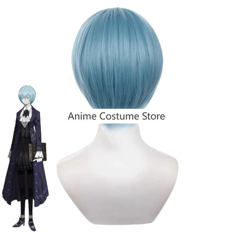 Game Library Of Ruina Angela Cosplay Costume Wig Anime Loli Uniform Halloween Stage Performance Carnival Party Role Play Suit