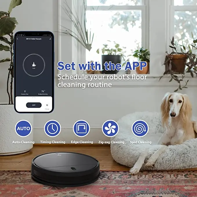 cleaning Household Smart floor cleaner robot stofzuiger Saugroboter Home Appliances Wireless Robot Vacuums