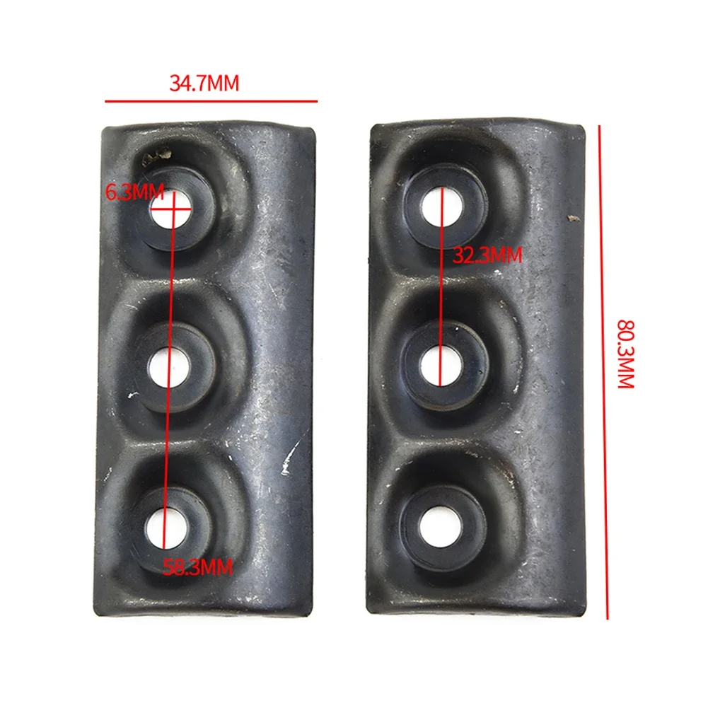 새로운 실용적인 대패 블레이드 커버 2 * 검정색 전동 공구 액세서리 목공 교체 부품 용 P20SB / F20A 적합
