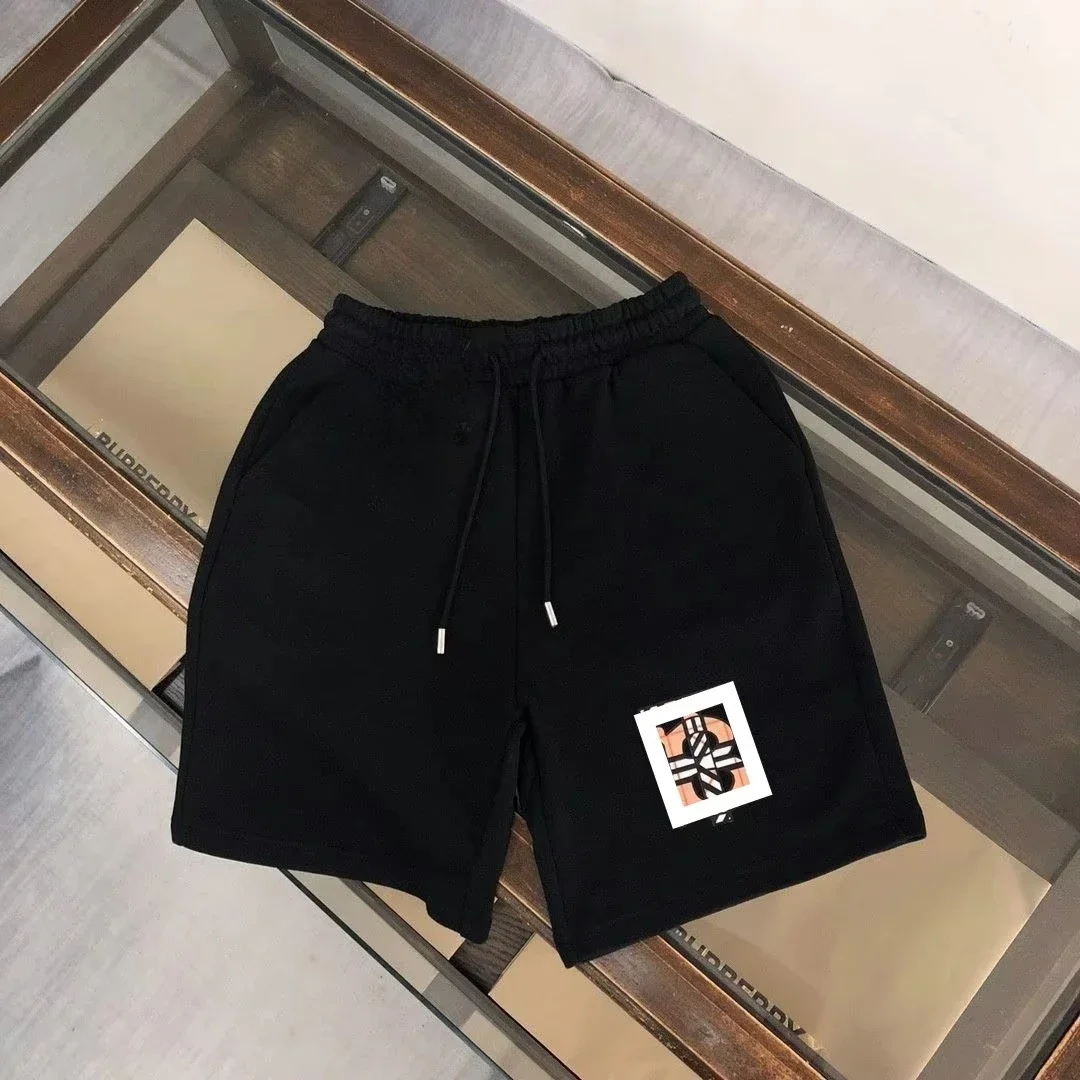 

2025 Европейская мода, люксовый бренд, официальный дизайн, летние мужские и женские шорты, шорты с принтом, повседневные спортивные шорты