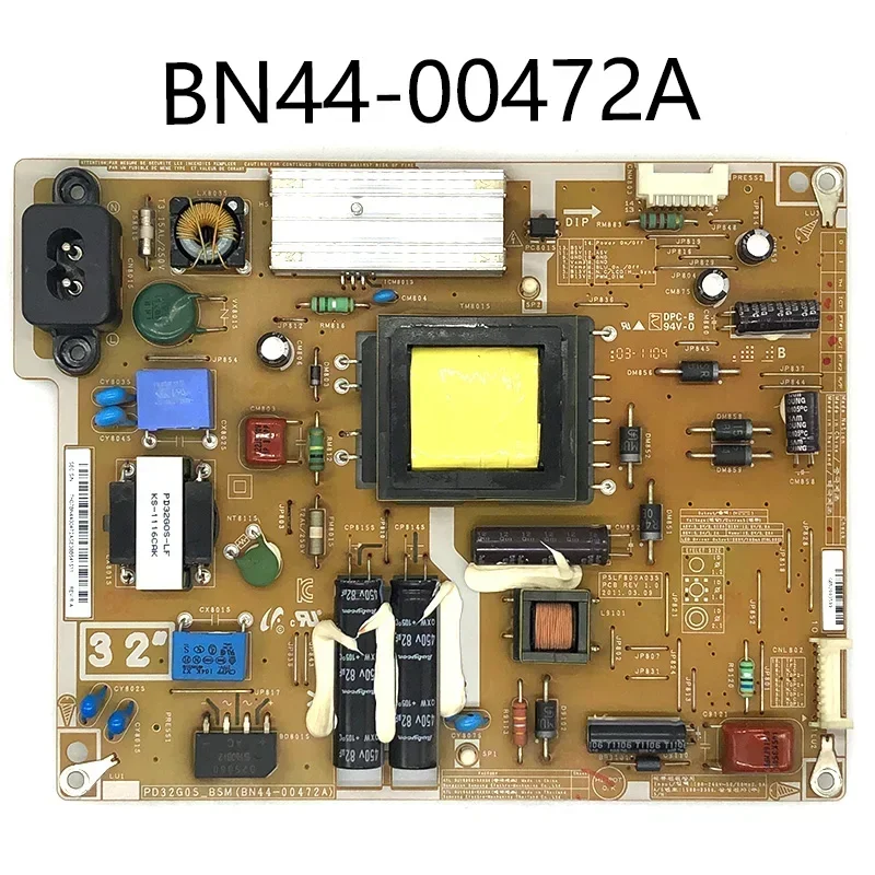 

Плата блока питания UA32D4003B BN44-00472A PD32G0S-BSM Используемая часть платы