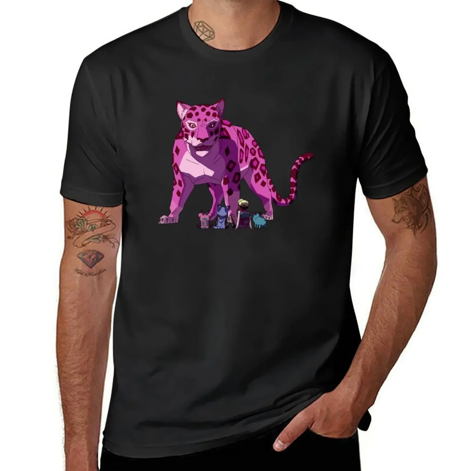 Mega Jaguar Kipo - Kipo And The Age Of Wonderbeasts T-Shirt plus sizes Blouse cute clothes mens t shirts pack