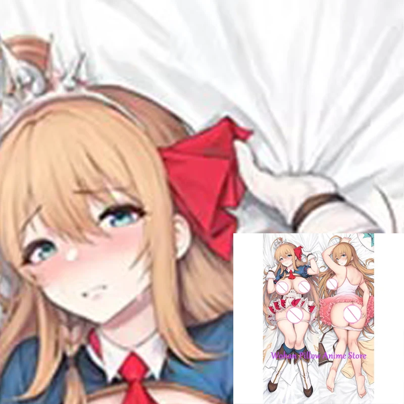 

Dakimakura Anime Pillow Cover Pecorine Double Sided Print Life-size Christmas Decoration