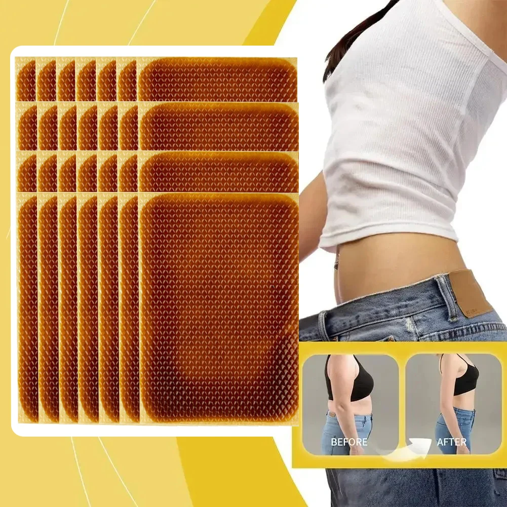 Schnell verbrennende Fett-Lymphpflaster, körperformende Patches, verbessern den Bauch, Schlankheitsaufkleber für Frauen und Männer, reduzieren Schwellungen