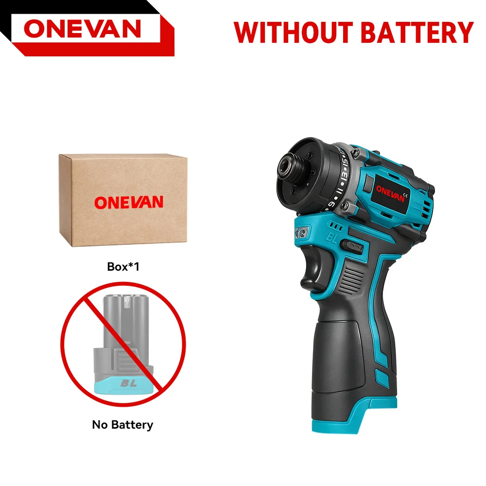 ONEVAN 3 In1 450 W Bürstenlosen Elektrische Schraubendreher Cordless Handheld Multifunktionale Bohren Haushalts Reparatur Werkzeug Mit Batterie