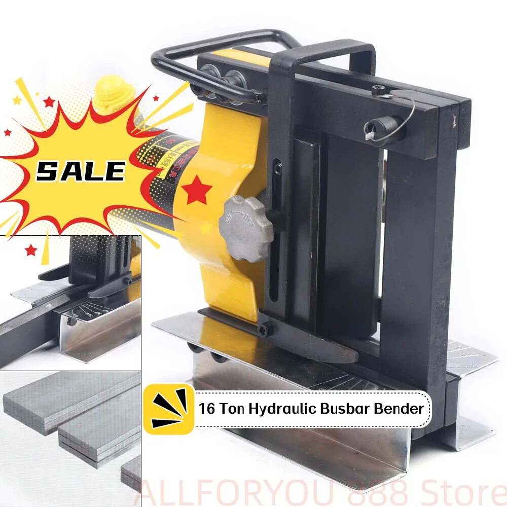 16T Hydraulic Busbar Bender Bending Machine For Metal Materials Including Copper And Aluminum Row, Iron Plate, Etc