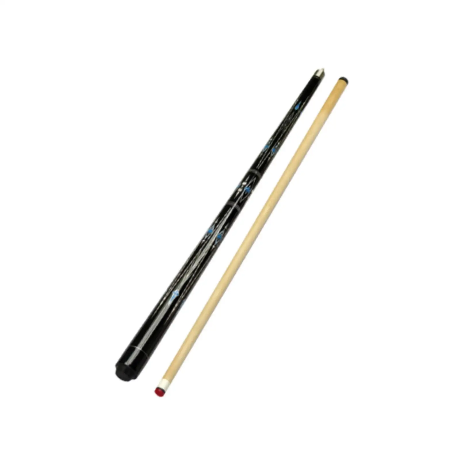 

58" Pool Cue Stick Billiard Bar Portable 1/2 Split Structure for Adults