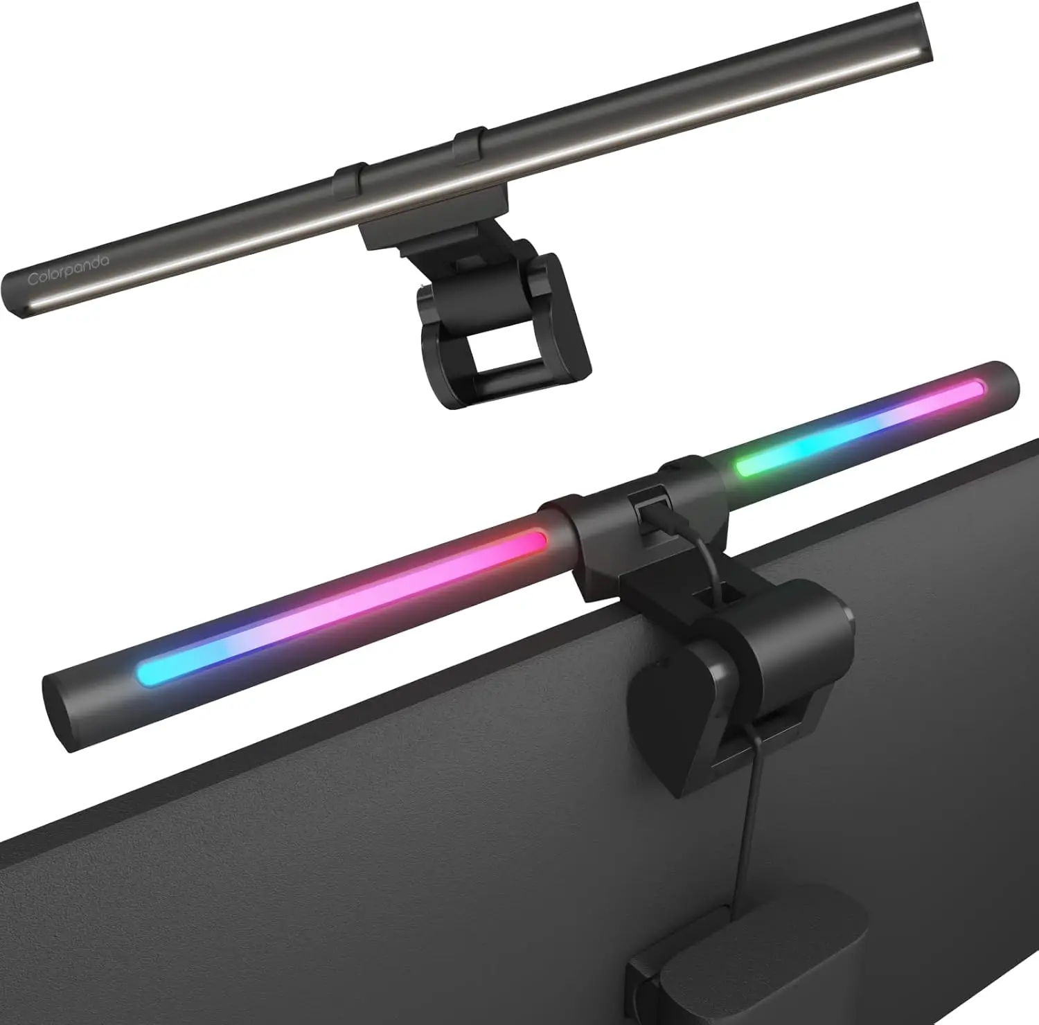 

USB-лампа для чтения с LED-подсветкой и сенсорным управлением, без бликов на экране, регулируемая настольная лампа, светильник для монитора компьютера