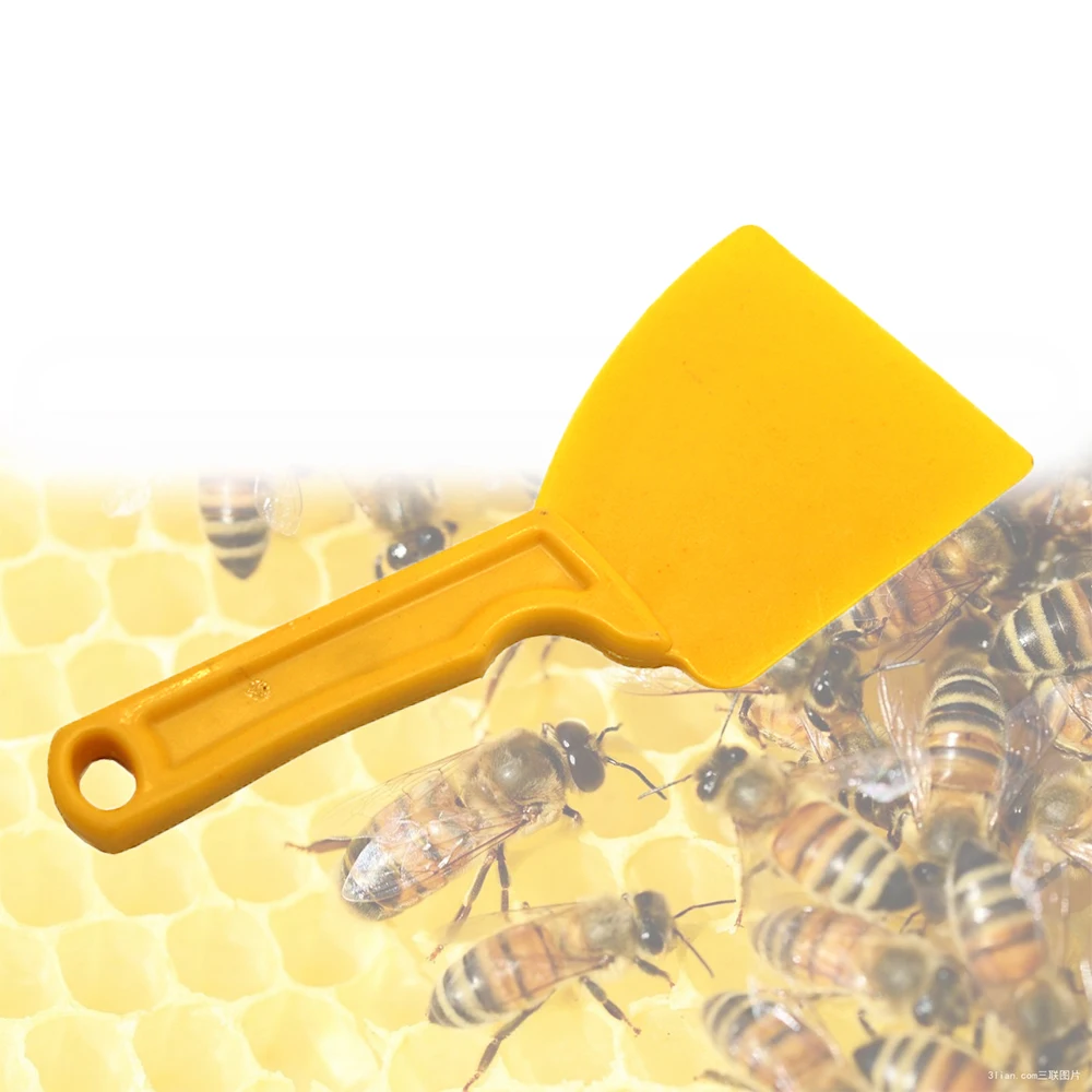 1PCS Plastic Honey Scraper Handle Shovel Spatula Bucket And Pail Scratch Uncapping Comb Cutter Collect Cleaner Beekeeping Tools