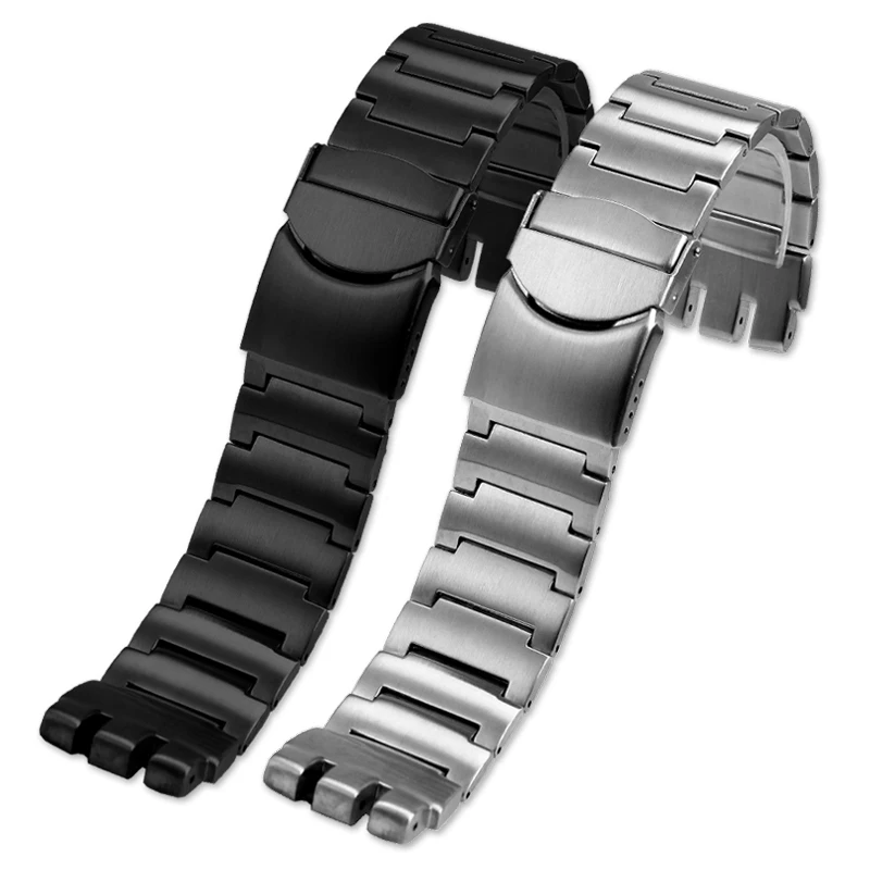 Stainless steel watch strap 23mm bracelet for SWATCH YOS440 449 401G 447 448 metal strap men's wrist strap accessories watchband