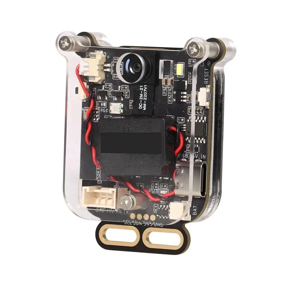 Elecrow ESP32-S3 AI Camera Development Board Vision Sensor Board Powered with 1.83inch Screen Face Detection & Color Recognition