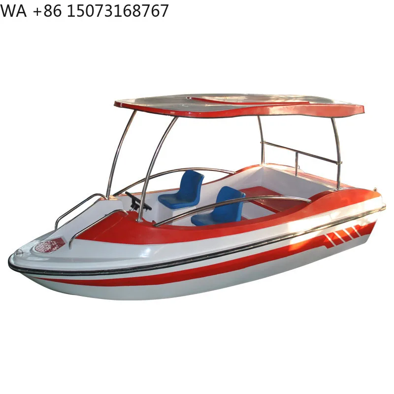 Mini barco eléctrico flotante del parque de atracciones del mini barco eléctrico del kayak del lancha motora barata de la fábrica