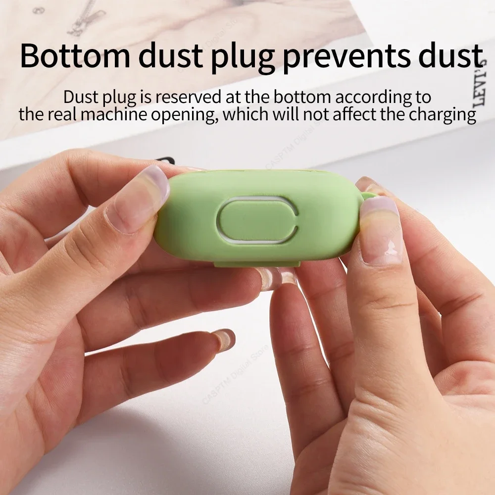 حافظات واقية لسماعات الأذن اللاسلكية لسماعات AirPods Pro ، غطاء سيليكون ، ملحقات سماعات رأس مع خطاف ، AirPods Pro ،