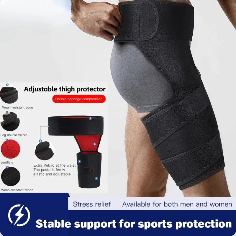 

1 Pcs Hip Joint Support,Thigh And Waist Protection,Sciatic Nerve Pain And Groin Compression Pack,Used To Relieve Hip Joint Pain