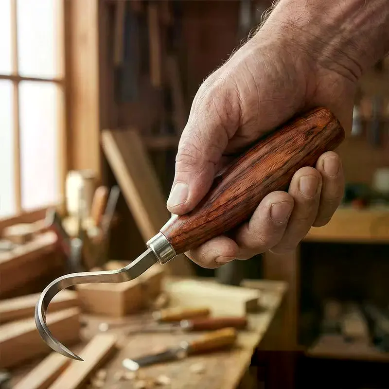 Nóż do rzeźbienia w drewnie z  – Woodworking Knife recenzja i cena