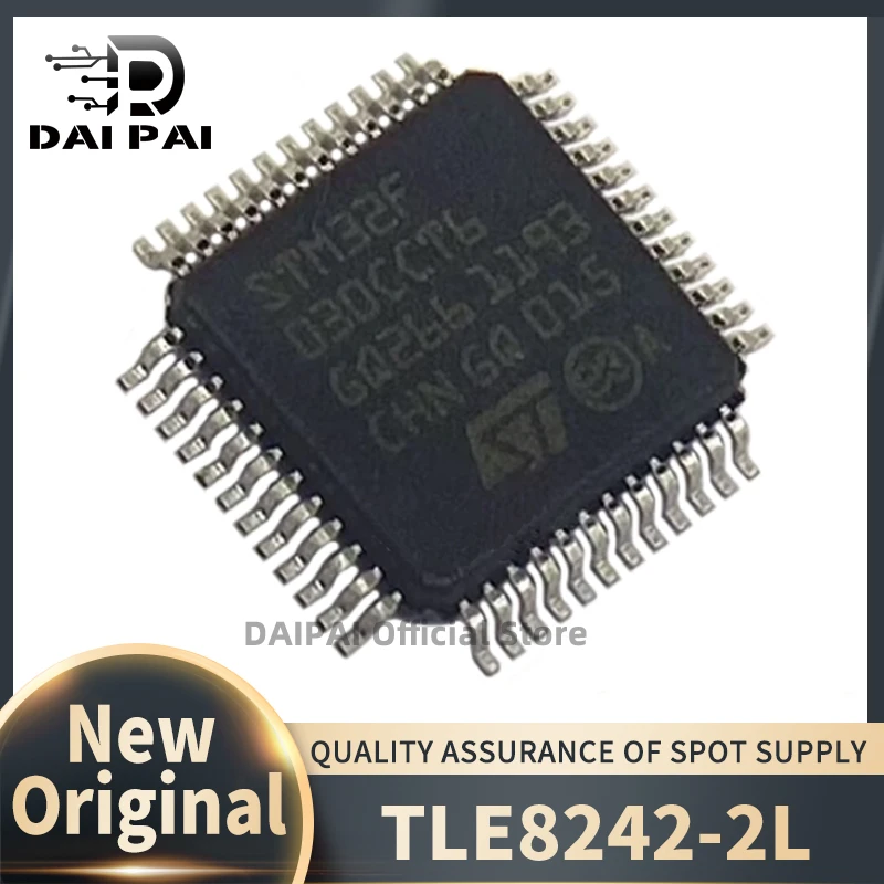 (10piece)100% New original TLE8242-2L  Automotive Shift Solenoid Valve A control - circuit range/performance vulnerable chip IC