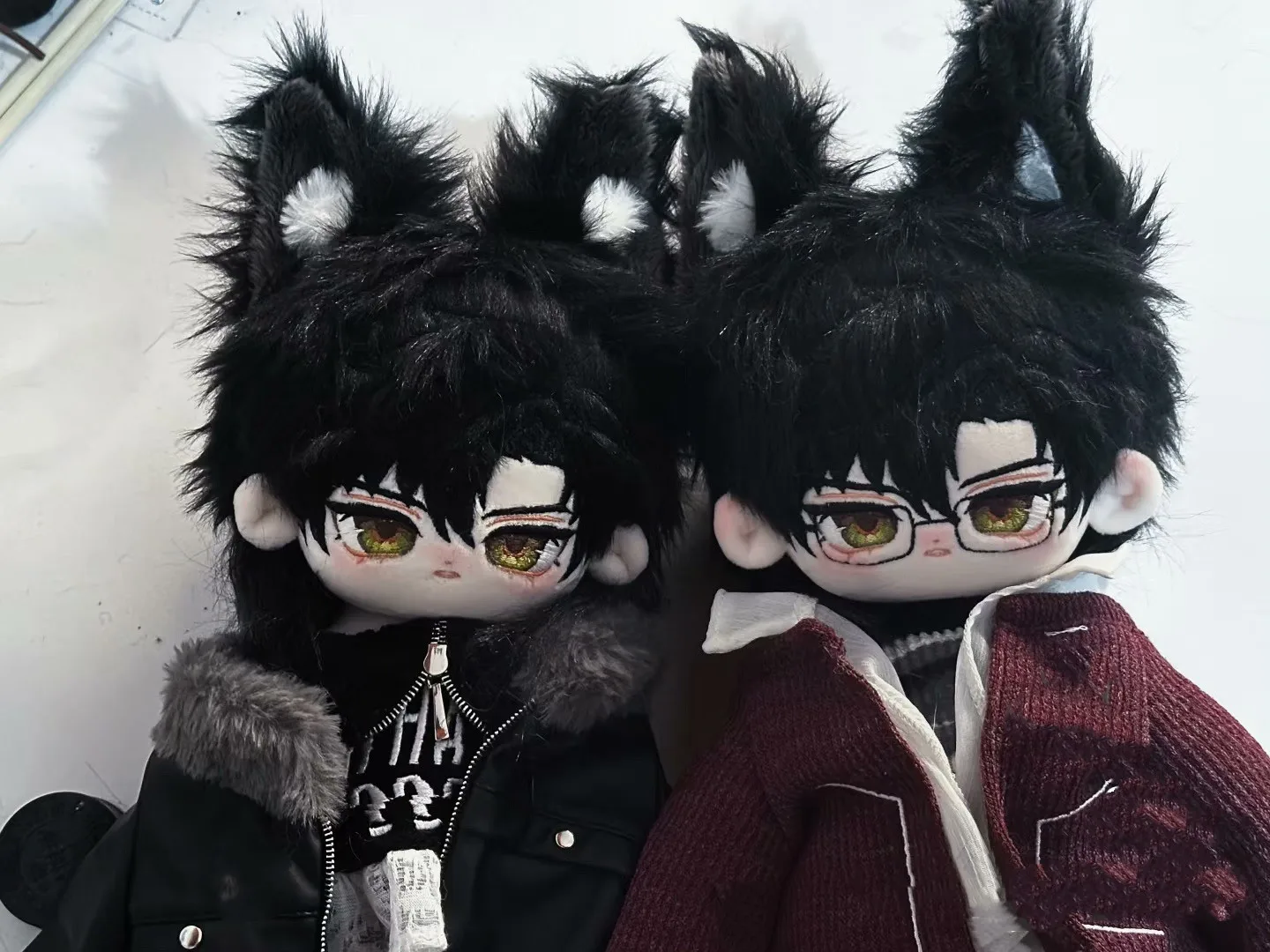 30cm Anime Love and Deepspace Zayne Stuffed Long Legs Plushie Cotton Plush Doll Body Anime Figure Toy Kids Halloween Gift