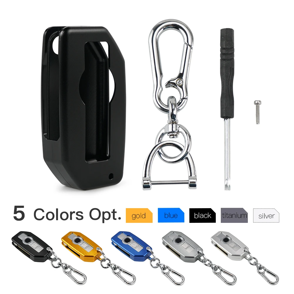 

Алюминиевый чехол-держатель для ключей с ЧПУ для BMW R 1250 GS Adv F750GS F850GS R1200GS R1200RT LC R1250RT Защитный чехол для ключей