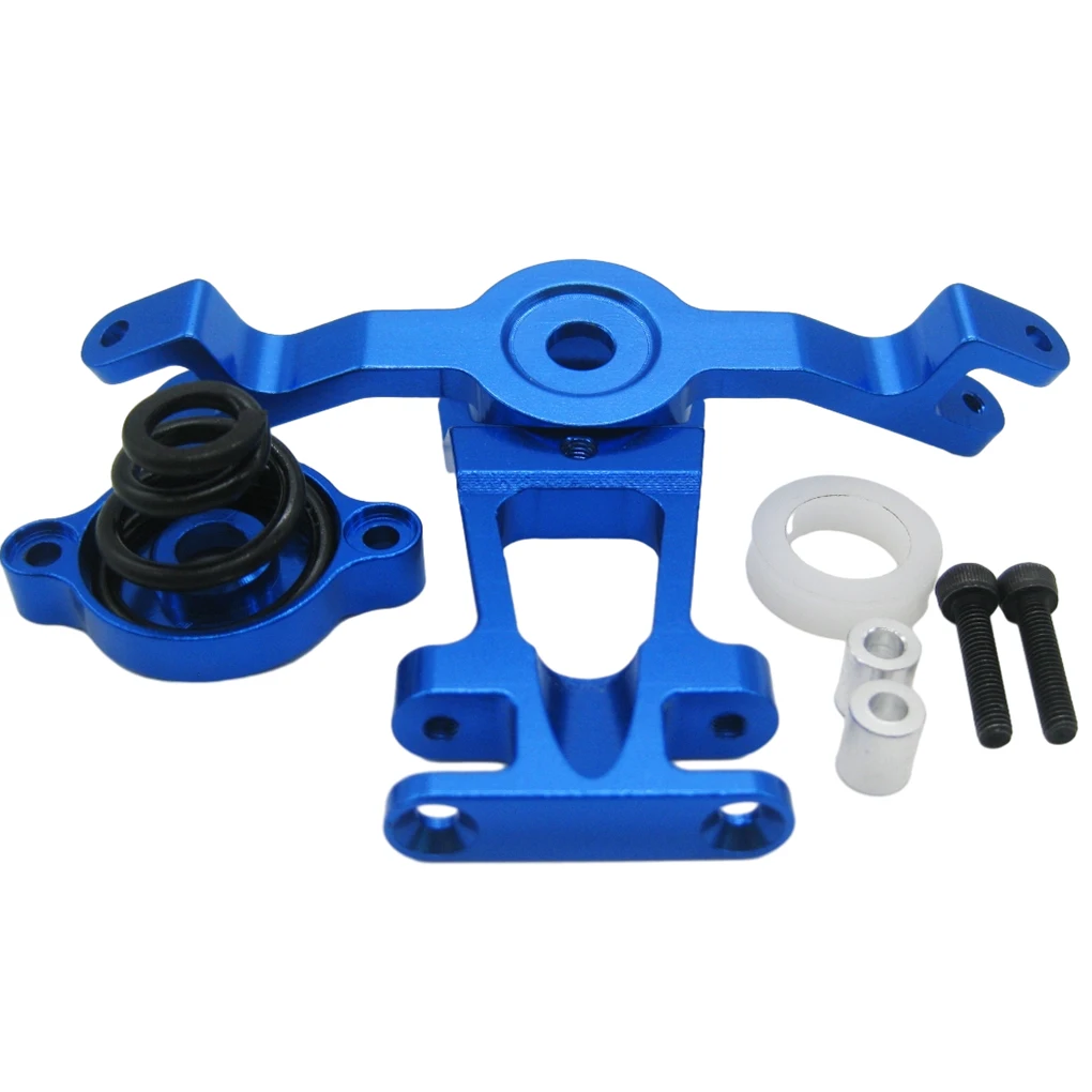 RCGOFOLLOW Rocker Arm Rear Upper Suspension Arm Steering Servo Saver Complete Steering Hub For 1/8 Traxxas E-revo RC Car Parts