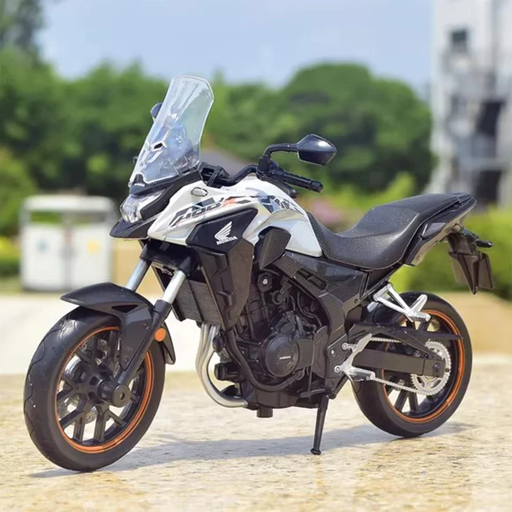 

1:12 Honda CB400X CBR1000RR Alloy Motorcycle Model Toys Car Diecast Metal Rubber Tires Front Wheel Steering Cars Home Decoration