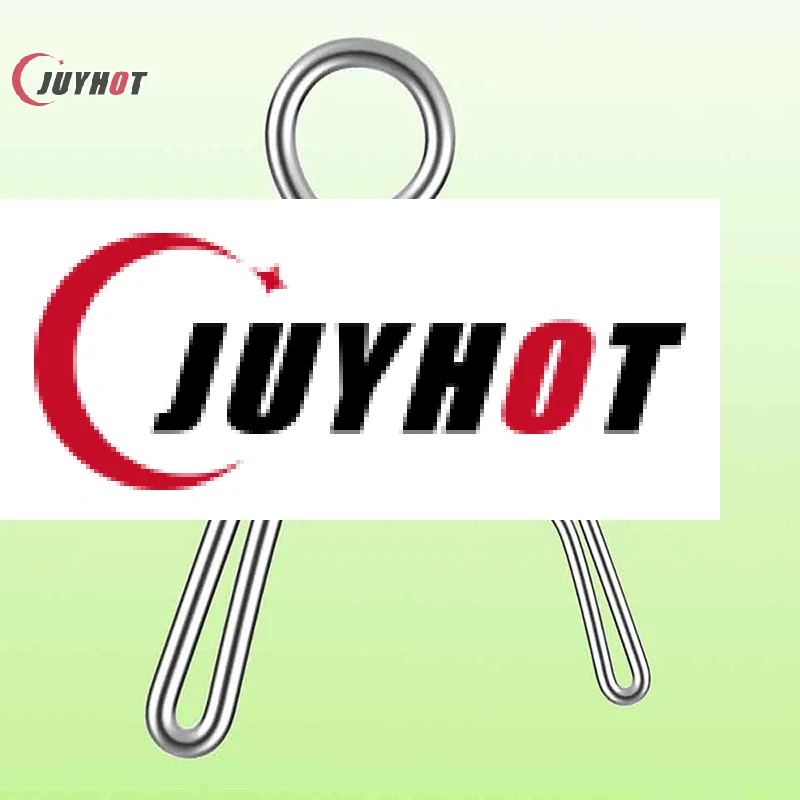 الصيد المفاجئة 50/100/200 قطعة الصيد إغراء كليب المعادن كرانكبيت ربط إغراء الطقات موصل المياه المالحة الصيد غرق كليب