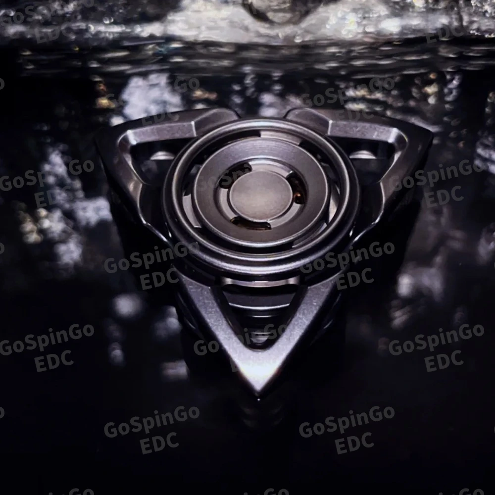 DOB EDC تململ سبينر الفولاذ المقاوم للصدأ ألعاب متململة للبالغين ثلاثة شفرات تململ سبينر مكتب عمل الملحقات