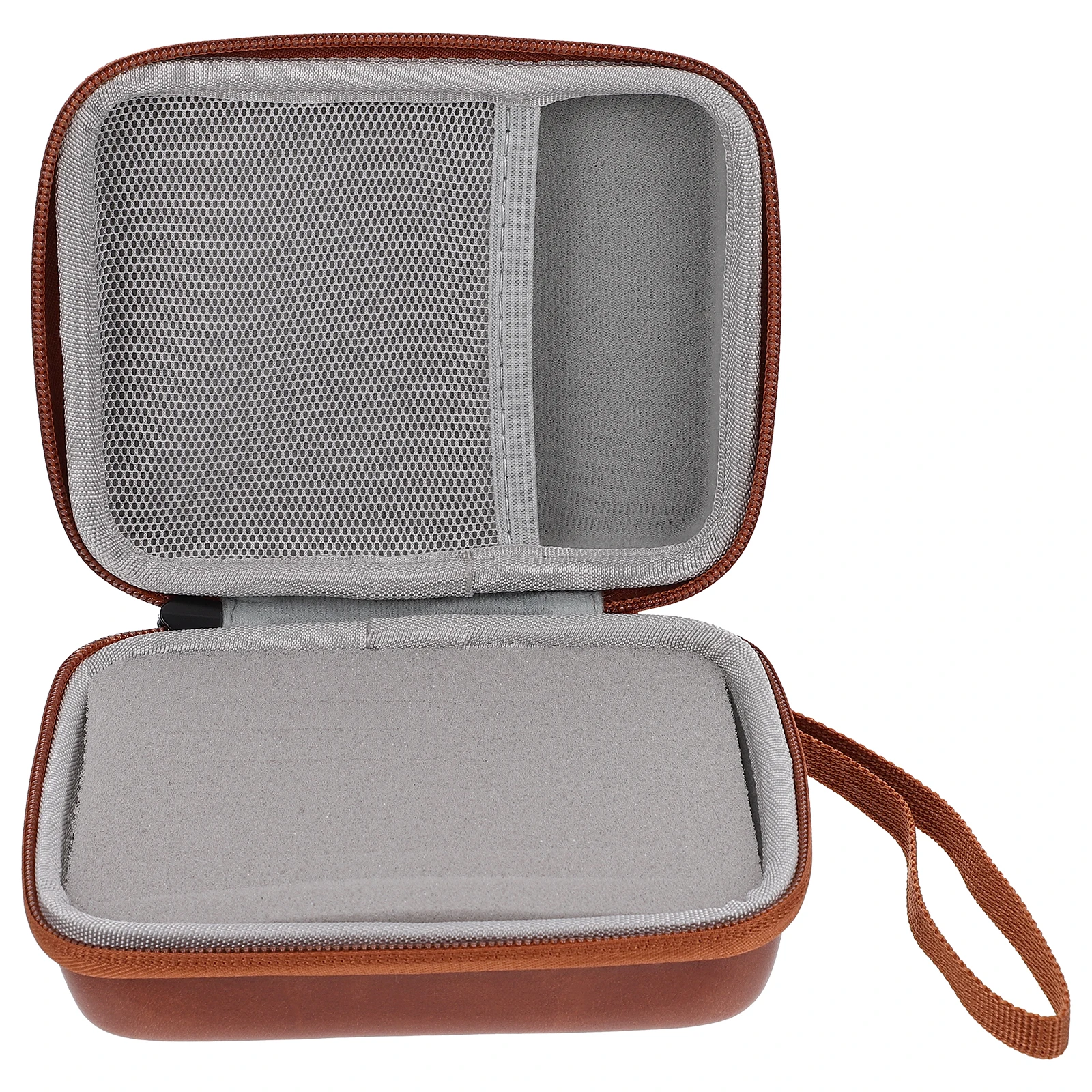 

Guitar Pick Pouch Compact Lightweight Portable Brown Storage Bag Picks ganizer Case For Electric Acoustic Bass Ukulele