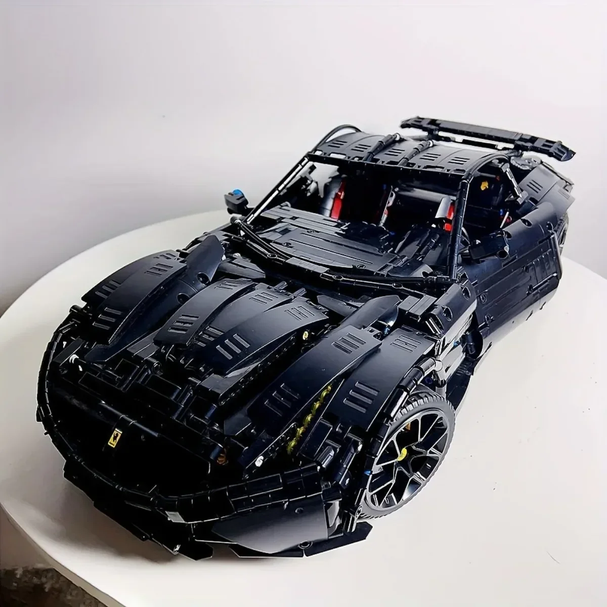 

Super Racing Car F12 Model Building Blocks Classic Cars Black Knight 1:8 Size Assembly Set Bricks Technical Kid Toys For Gifts