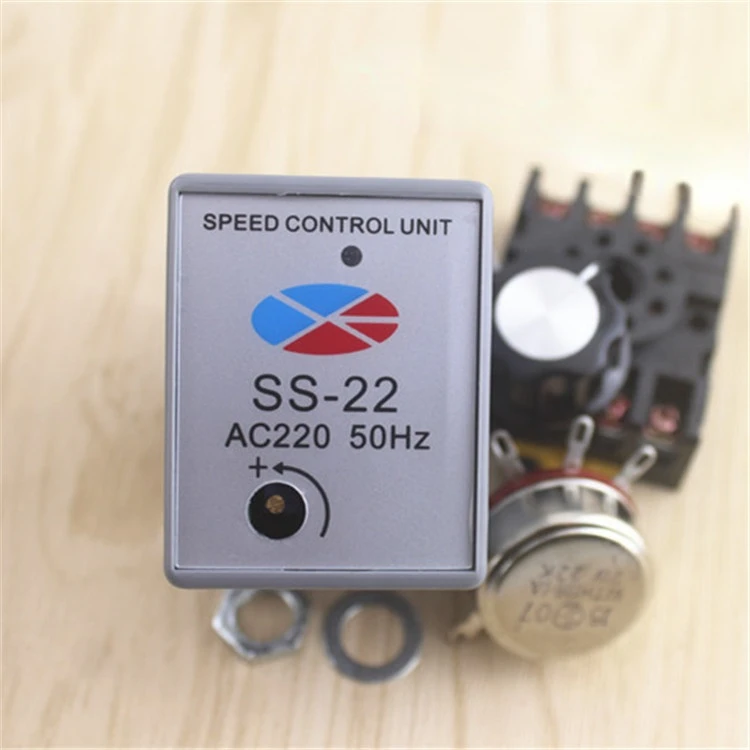 

Motor governor 220V AC SS-22 speed control unit Single phase motor controller Split switch