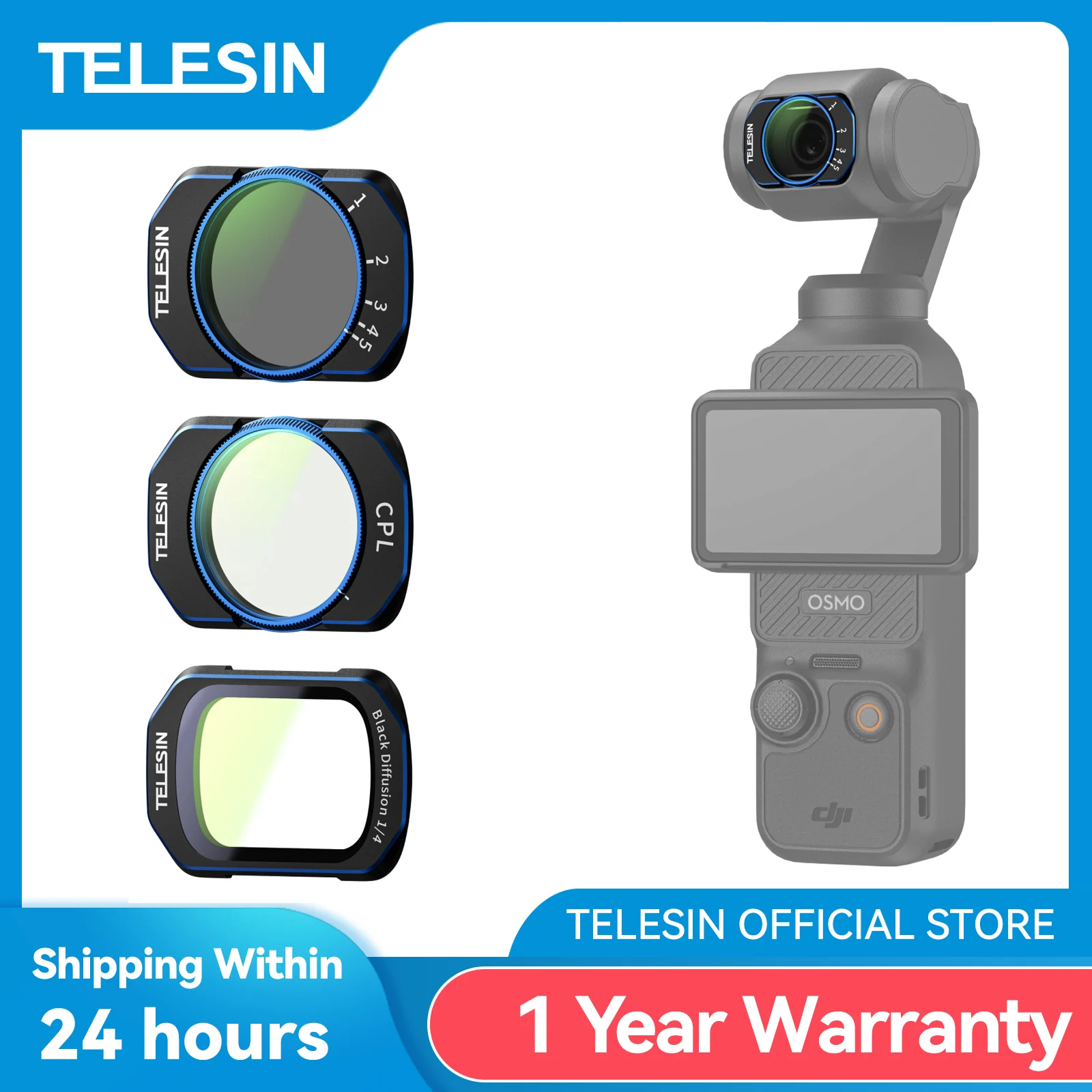 Telesin Lens Filter…