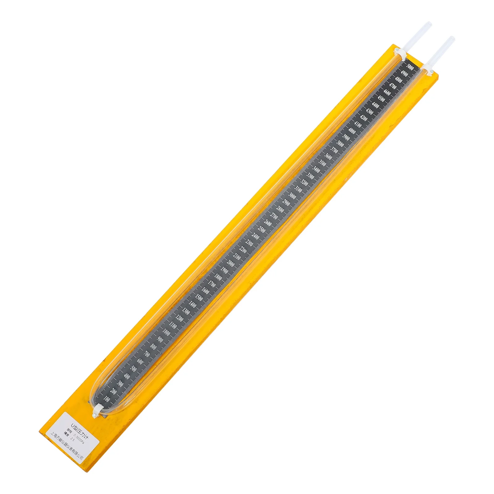 

Stainless Steel U-Shaped Pressure Gauge 0-10Kpa Differential Manometer Durable Air Tight Pressure Measurement Instrument