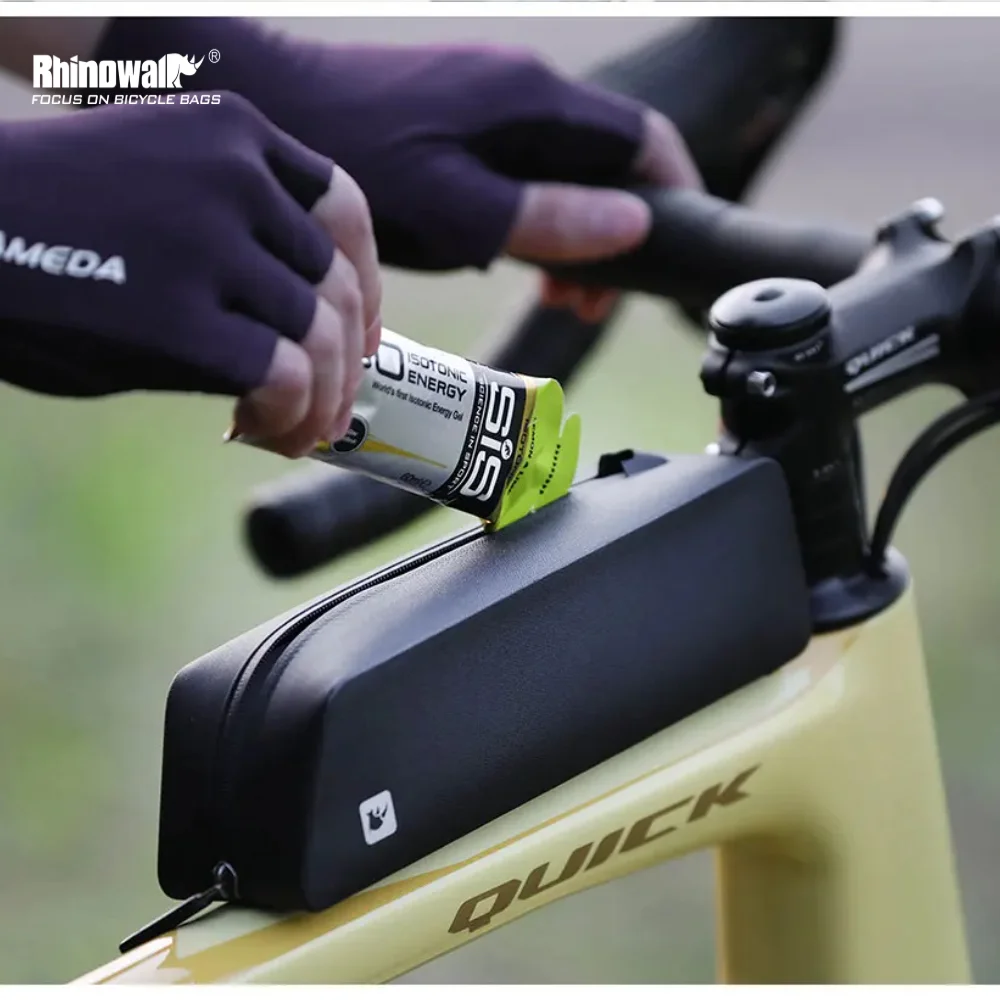 

Rhinowalk For Gravel Screw fixing Waterproof Bicycle Front Box MTB Road Bicycle Accessories Bike Top Tube Bag