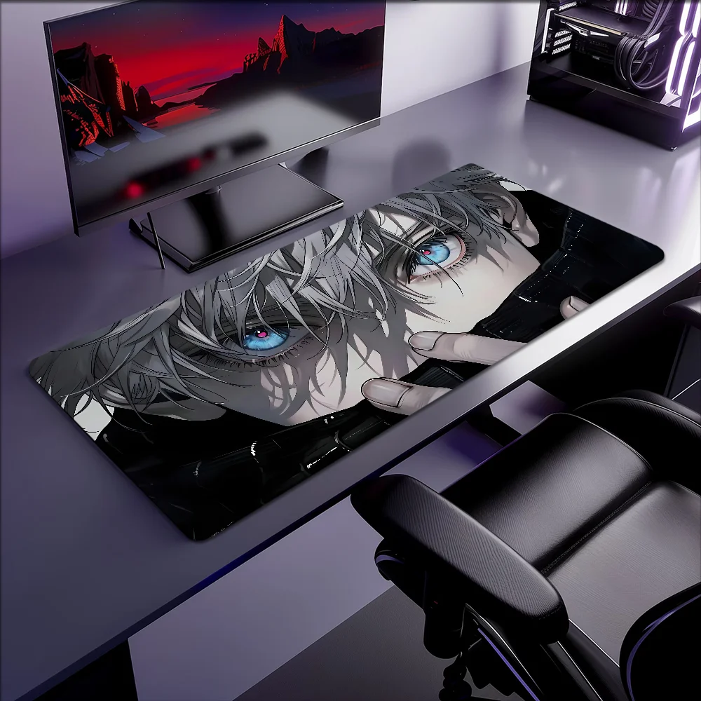 J-Jujutsu K-Kaisen Cool Mouse Pad antiderrapante engrossado grande escrita lockedge escritório estudante almofada de jogos mousepad