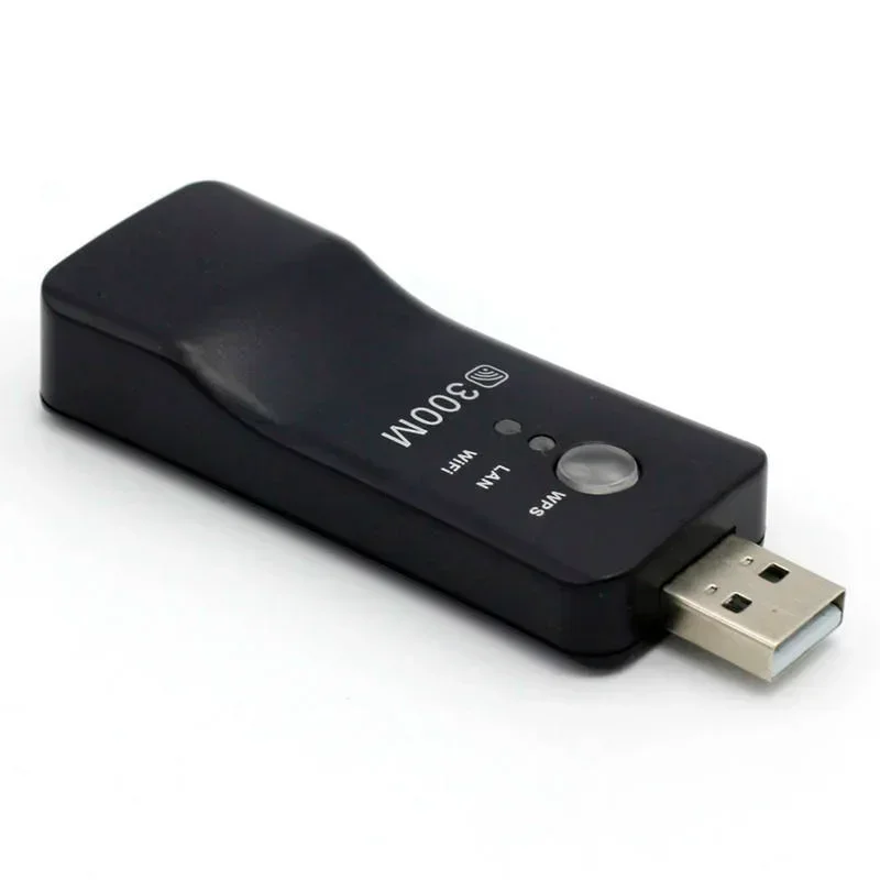 WiFi Dongle USB Wireless Lan Adapter for Smart TV, Blu-ray Player WiFi Range Extender M300