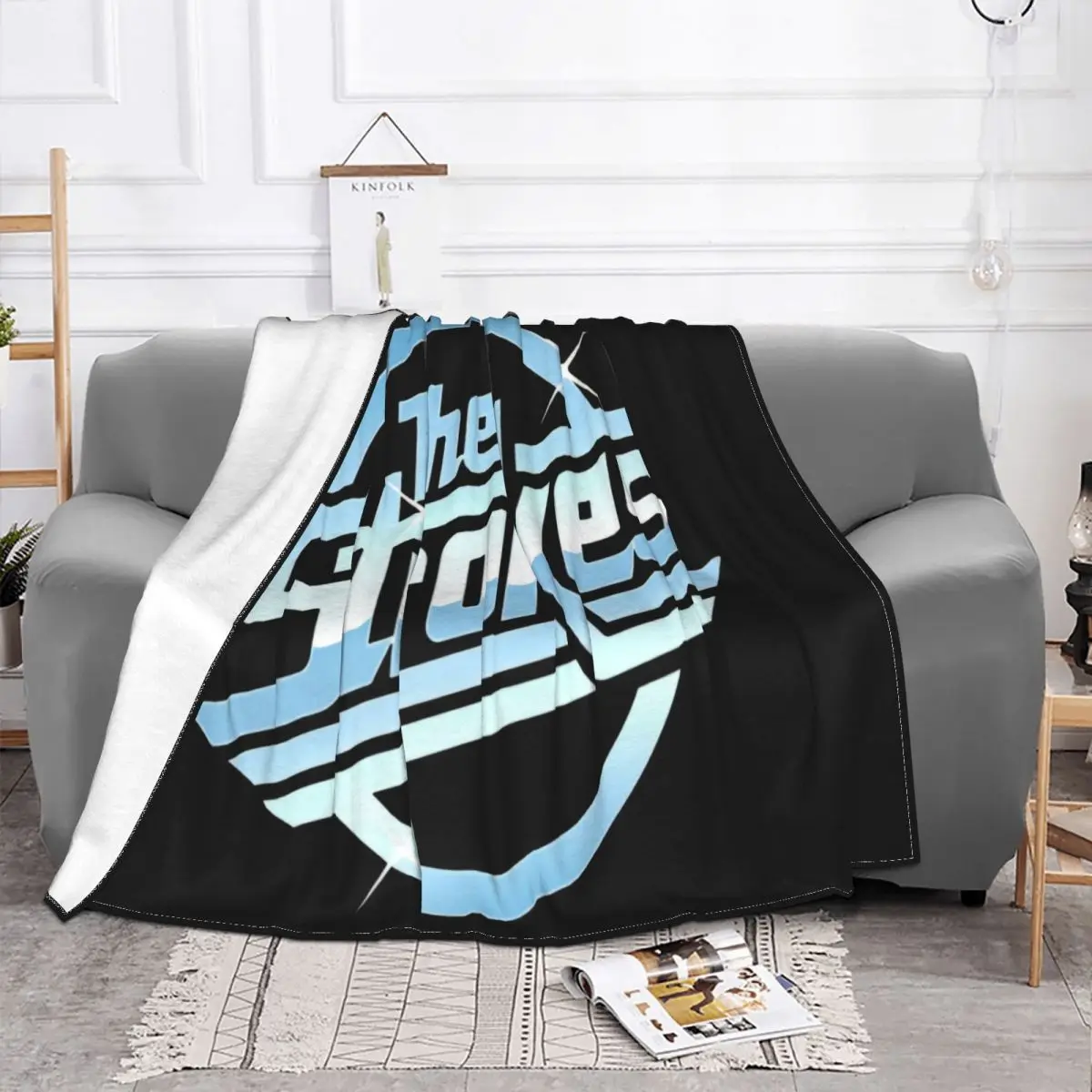 The Strokes Metal Punk Rock Band Mens Black Size S To 3Xl Unisex Cheap Sale Animal Sale Throw Blanket