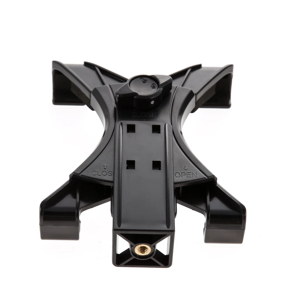 Tablet Stand Tablet Bracket 1/4in Thread Adapter Tripod Mount Clamp Tablet Holder for iPad 2/3/4/Air/Air 2/Mini for Galaxy Tab 7