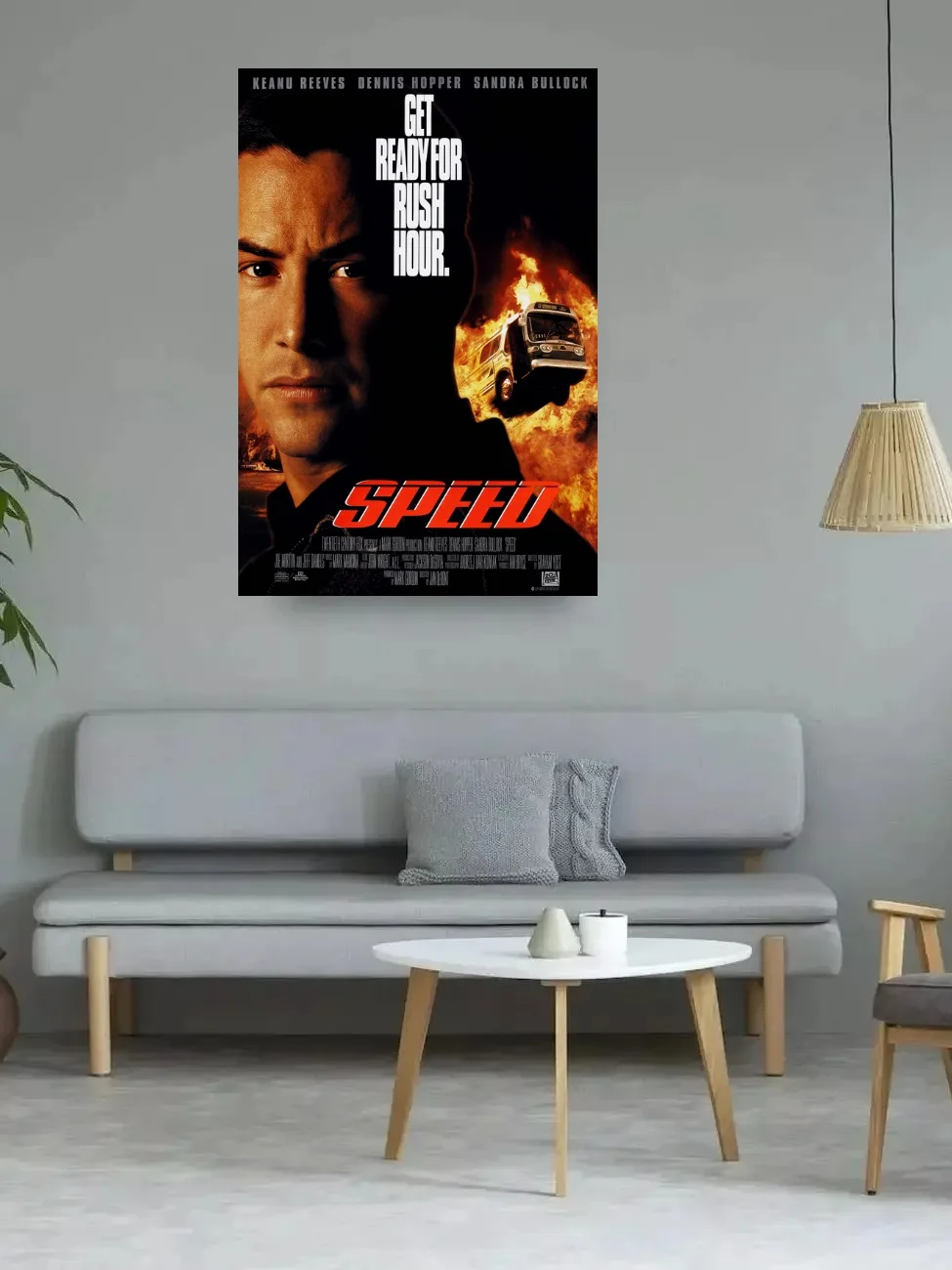 Speed Movie, Art Picture Print Silk Poster, Home Wall Decor