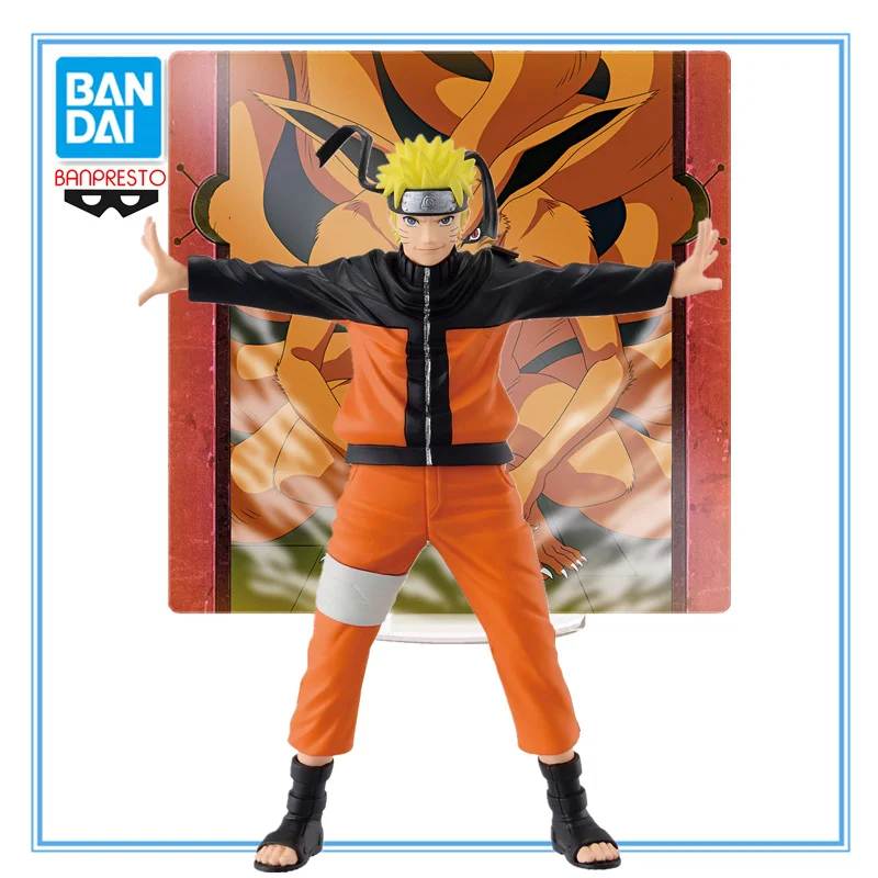 

In Stock Bandai Banpresto Original Anime Naruto Uzumaki Naruto PANEL SPECTACLE Shippuden Toys PVC Action Figure Collector Model