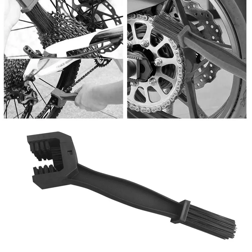 Universal Motorcycle Chain Brush Plastic Cycling Bike Moto Brush Hain Cleaner Outdoor Scrubber Tool Cleaning Brush