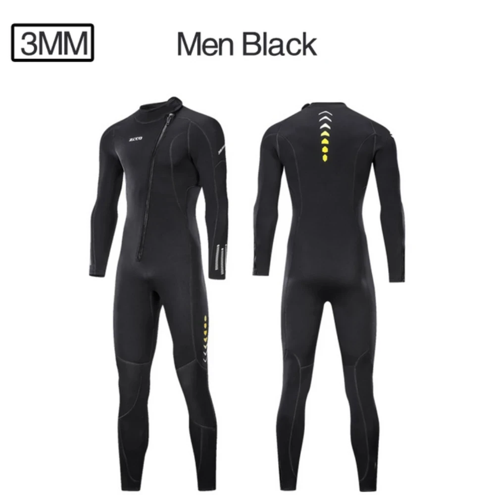 3mm Diving Suit Long Sleeve Wetsuit Warm Carrier For Diving New Zipper Surf Suit 3mm Neoprene Shorts