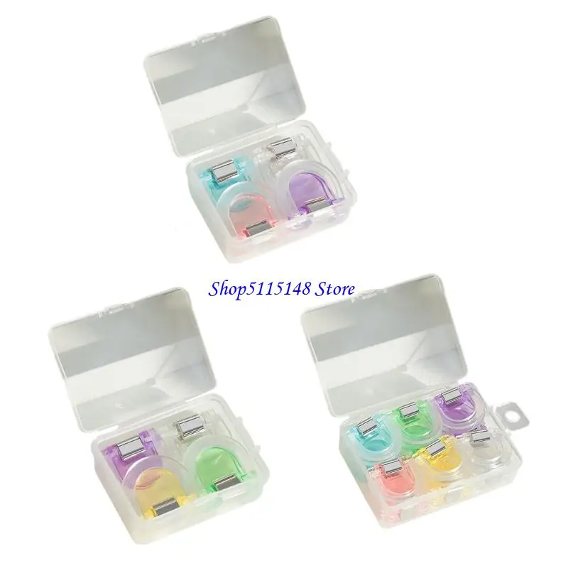 F3MA 4/12pcs Clip carta a cavallo morsetto carta per sacca alimentare Dranaggio per fotografie Clip carta colorata per