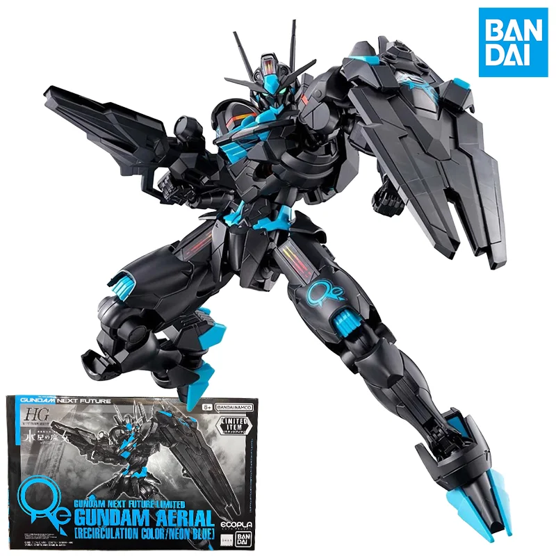 

Bandai THE WITCH FROM MERCURY HG 1/144,GUNDAM NEXT FUTURE LIMITED GUNDAM AERIAL[RECIRCULATION COLOR/NEON BLUE] Action Figures