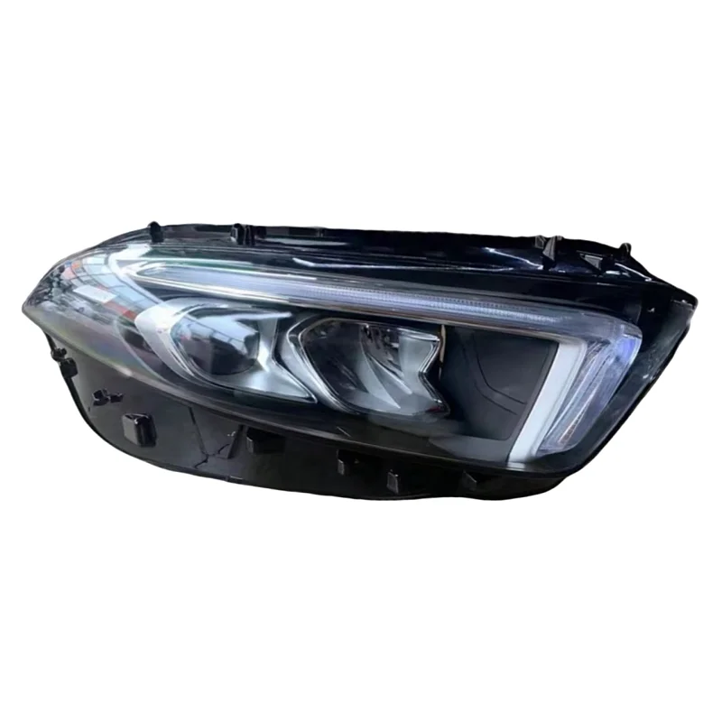 For  A-Class W177 High-end 12V New LED Geometric Headlights Headlight Assembly 60W 6000K Compatible Car Light