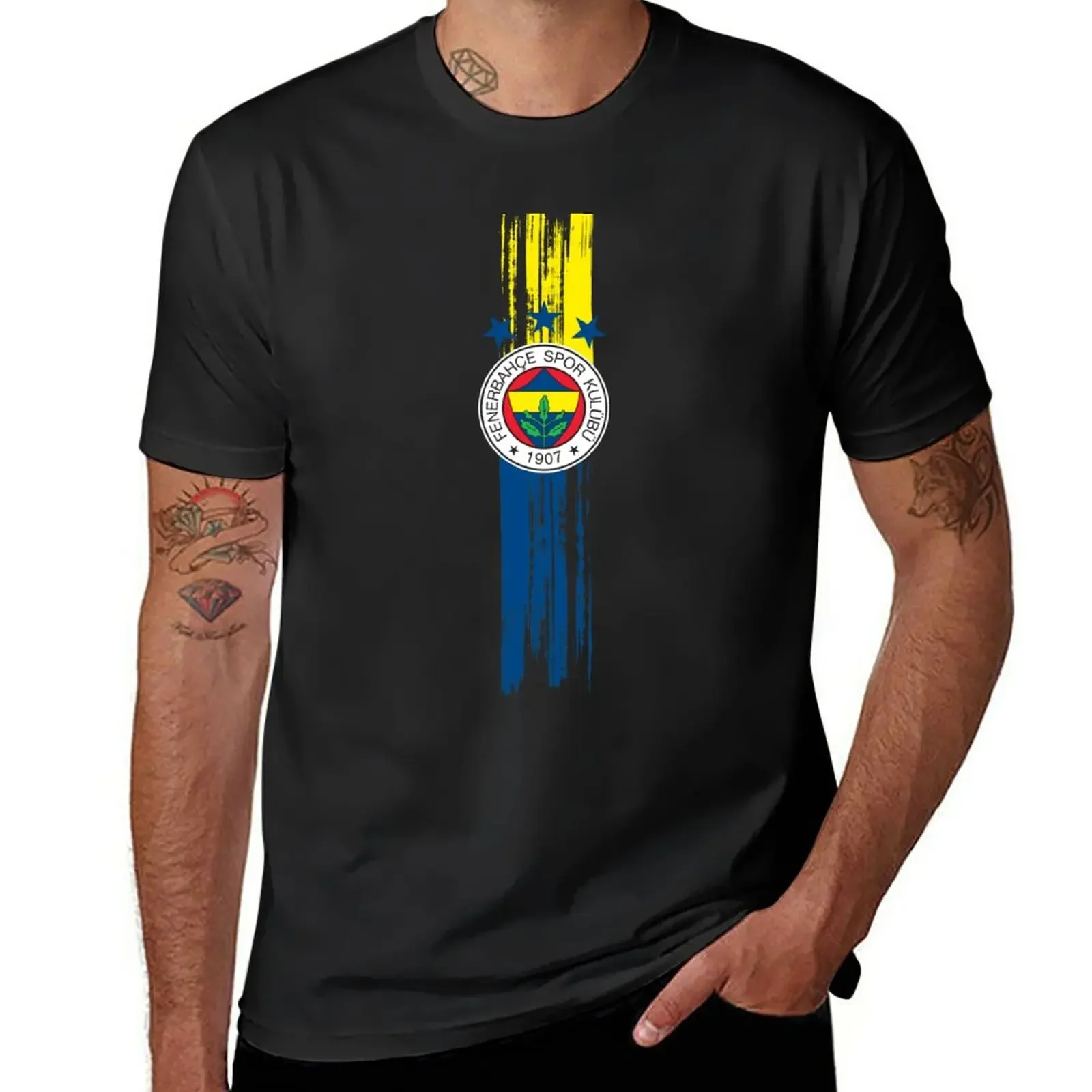 Fenerbahce Istanbul Turkey T-ShirtTee shirt mens pack New All for this colours my colours heavyweight Sweatshirt Informal 2024