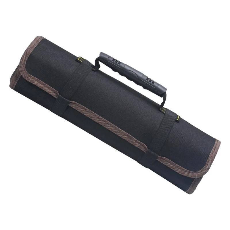 652F Multiple Pocket Tool Organizers Roll Water Repellents Polyester Storage Solution with Easy Transport Handle For Handymen