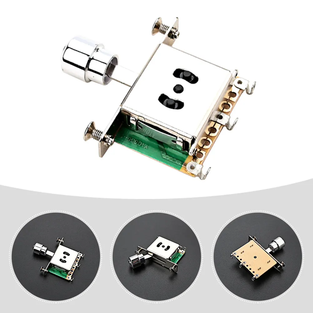 

Guitar Switch Performance Accessory Electric Toggle Metal Component Practice Way Pickup Lever Three Control
